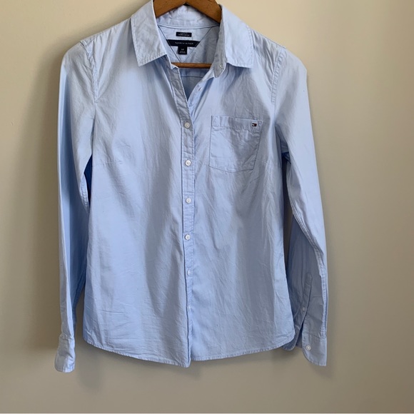 Tommy Hilfiger Classic Blue Button Down - Picture 1 of 5